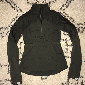 Lululemon 3/4 zip down jacket XS